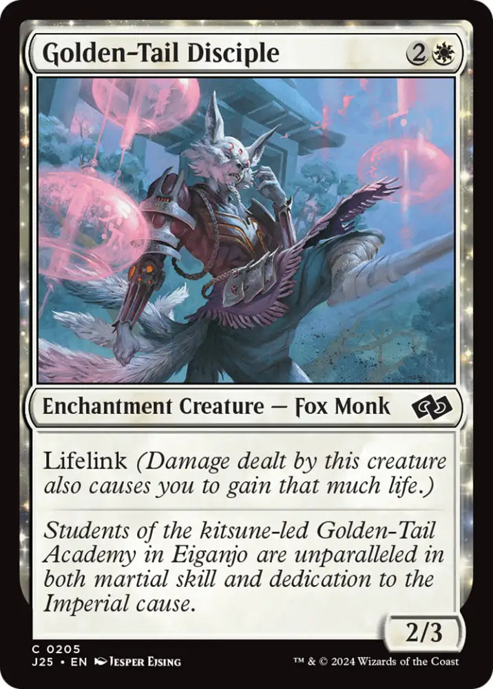 Golden-Tail Disciple [Foundations Jumpstart] - MTG Single