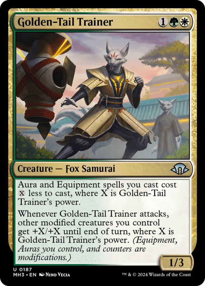 Golden-Tail Trainer [Modern Horizons 3] - MTG Single