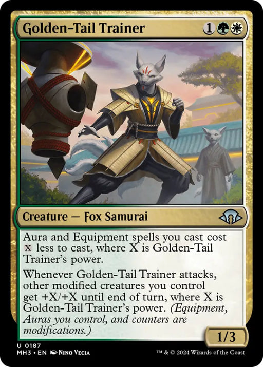 Golden-Tail Trainer [Modern Horizons 3] - MTG Single