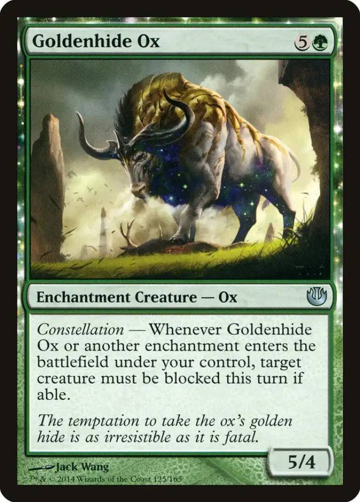 Goldenhide Ox [Journey into Nyx] - MTG Single