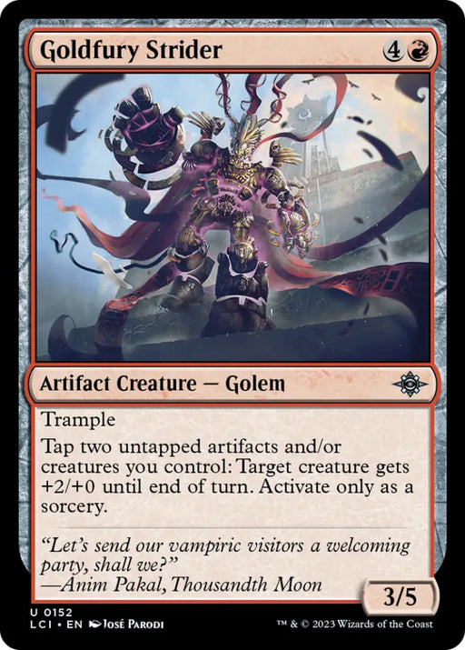 Goldfury Strider [The Lost Caverns of Ixalan] - MTG Single