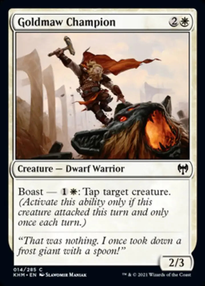 Goldmaw Champion [Kaldheim] - MTG Single