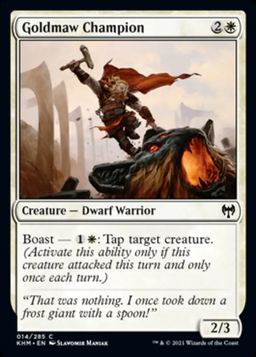 Goldmaw Champion [Kaldheim] - MTG Single