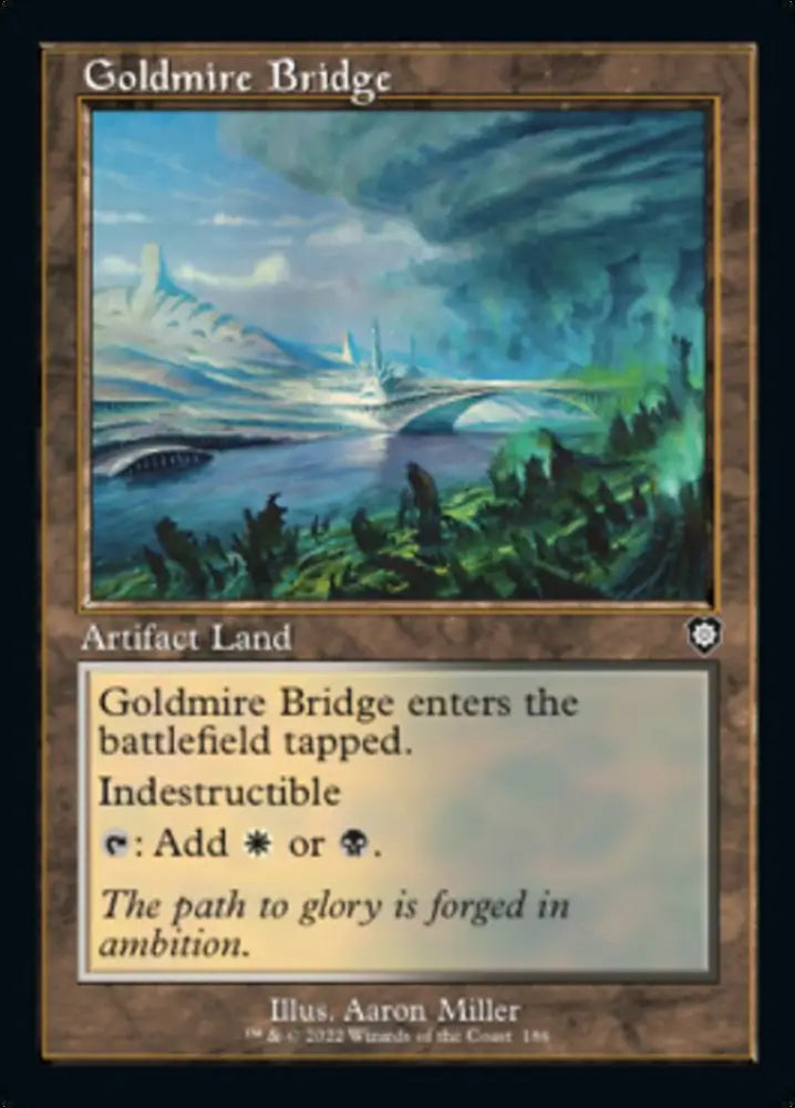 Goldmire Bridge (Retro) [The Brothers’ War Commander] - MTG Single