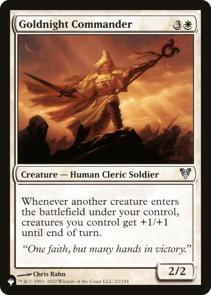 Goldnight Commander [The List] - MTG Single