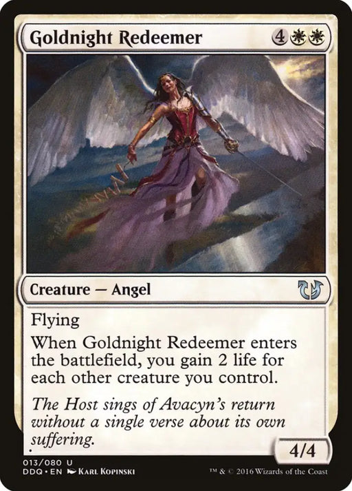 Goldnight Redeemer [Duel Decks: Blessed vs. Cursed] - MTG Single