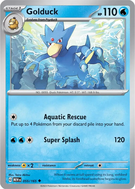 Golduck (055/165) [Scarlet & Violet 151] - Pokemon Single