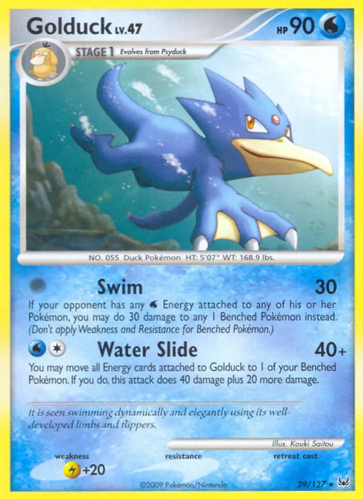Golduck (29/127) [Platinum: Base Set] - Pokemon Single
