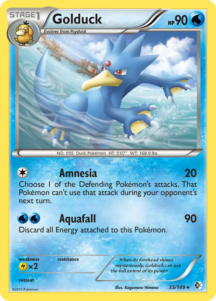 Golduck (35/149) [Black & White: Boundaries Crossed] - Pokemon Single