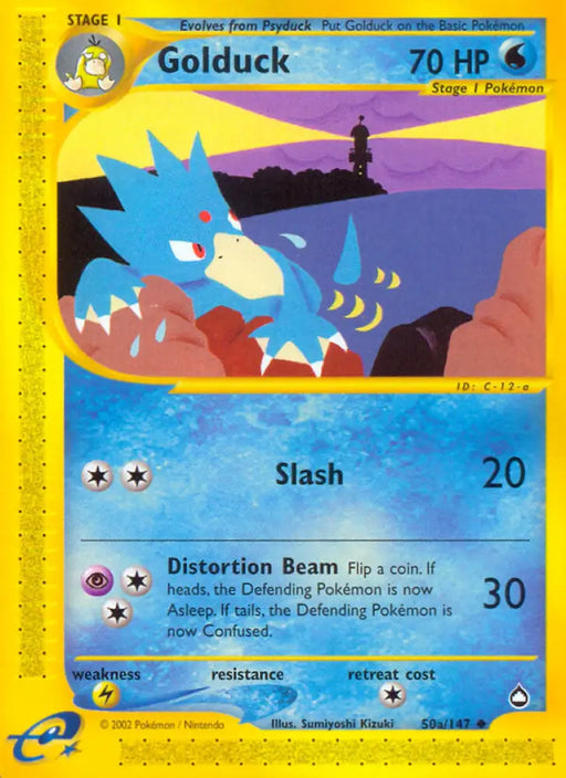 Golduck (50a/147) [Aquapolis] - Pokemon Single