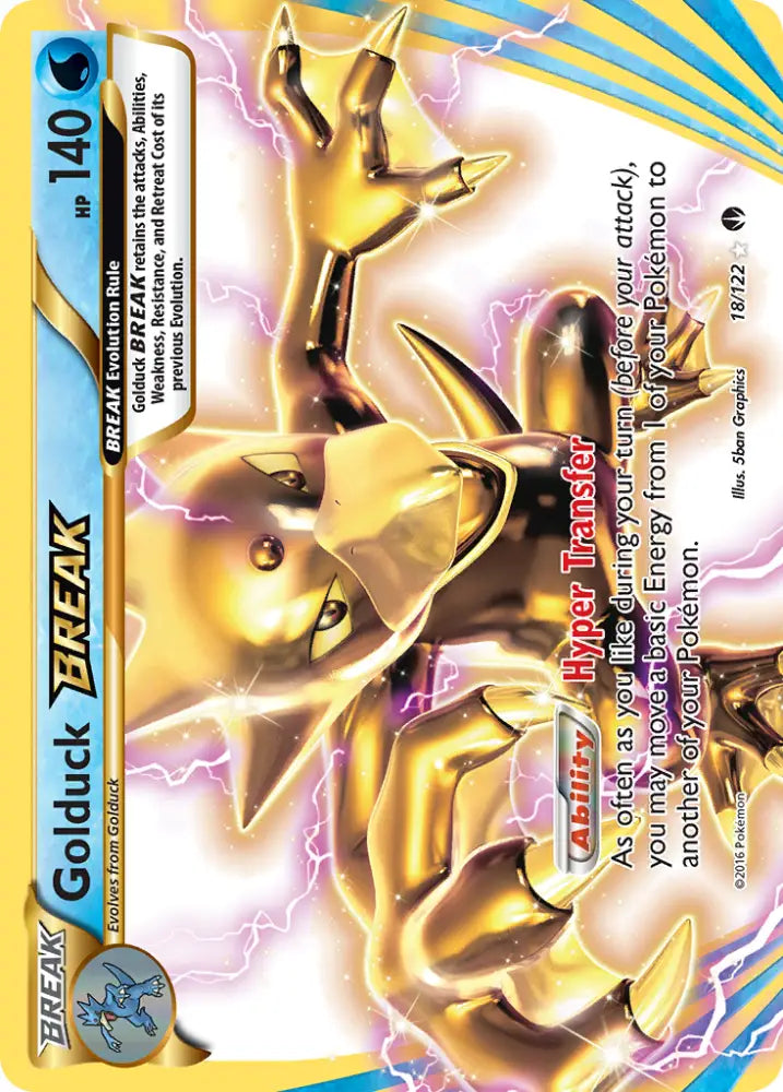 Golduck BREAK (18/122) [XY: BREAKpoint] - Pokemon Single