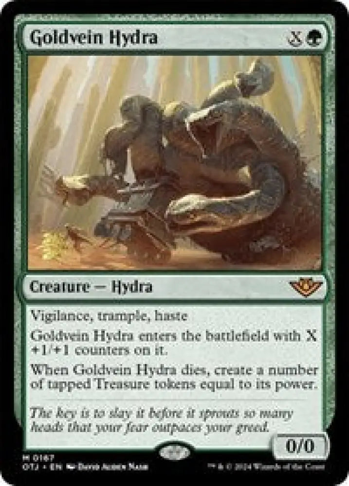 Goldvein Hydra (167) [Prerelease Cards]