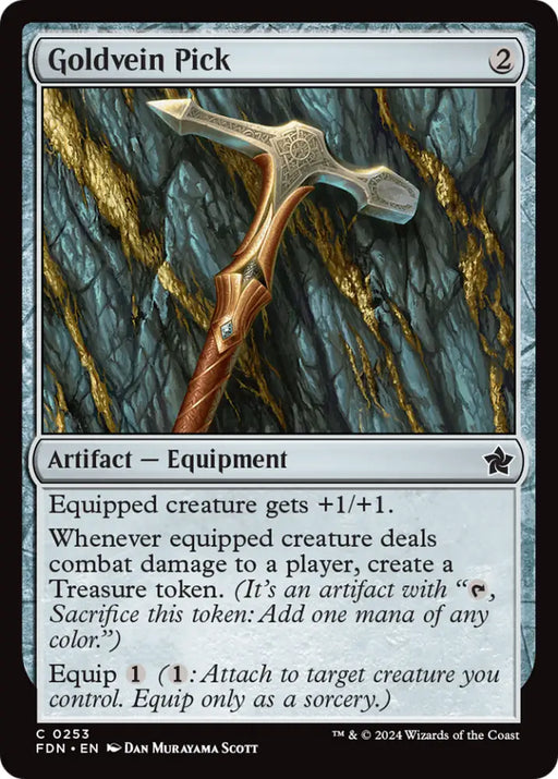 Goldvein Pick [Foundations] - MTG Single