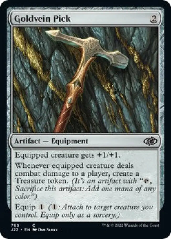 Goldvein Pick [Jumpstart 2022] - MTG Single