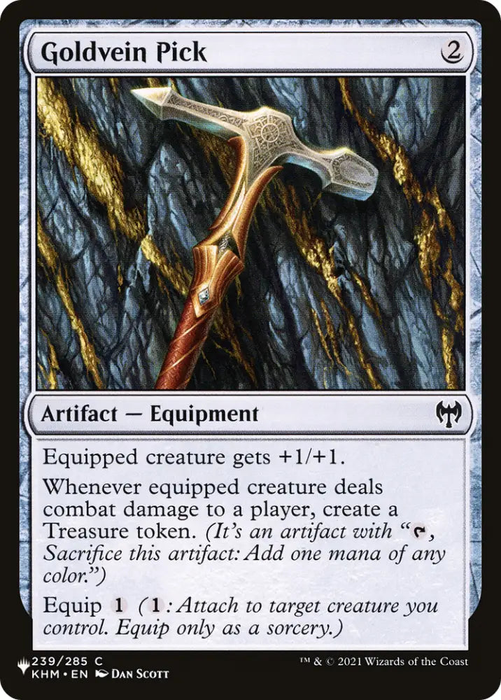 Goldvein Pick [The List] - MTG Single