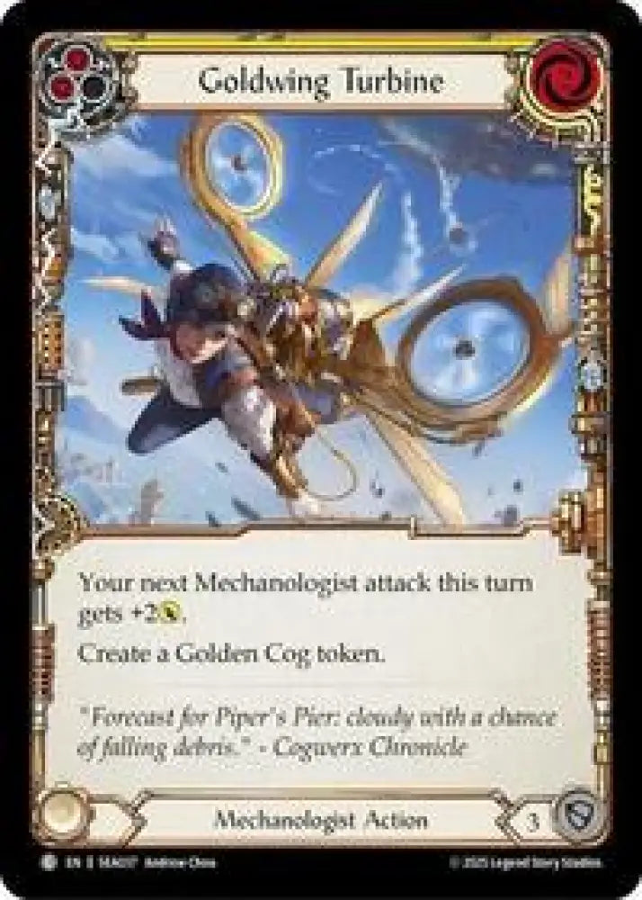 Goldwing Turbine (Yellow) (SEA037) [High Seas]