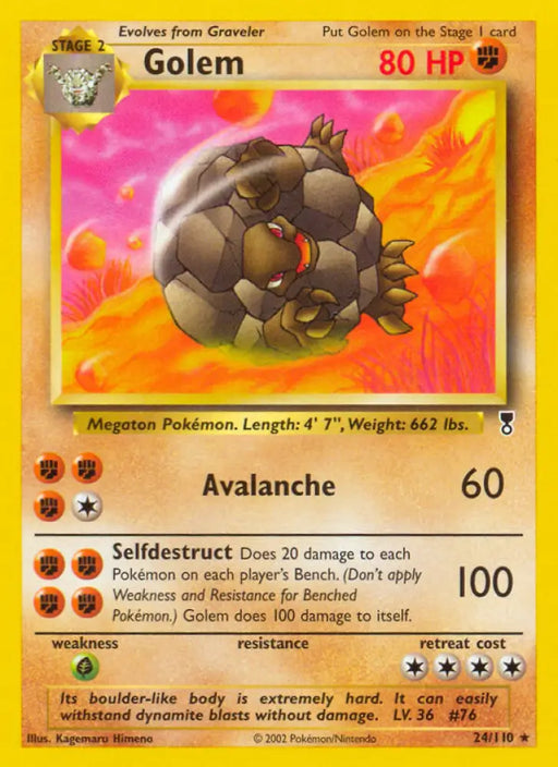 Golem (24/110) [Legendary Collection] - Pokemon Single