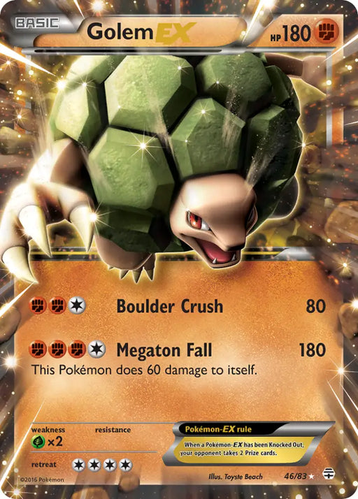 Golem EX (46/83) [XY: Generations] - Pokemon Single