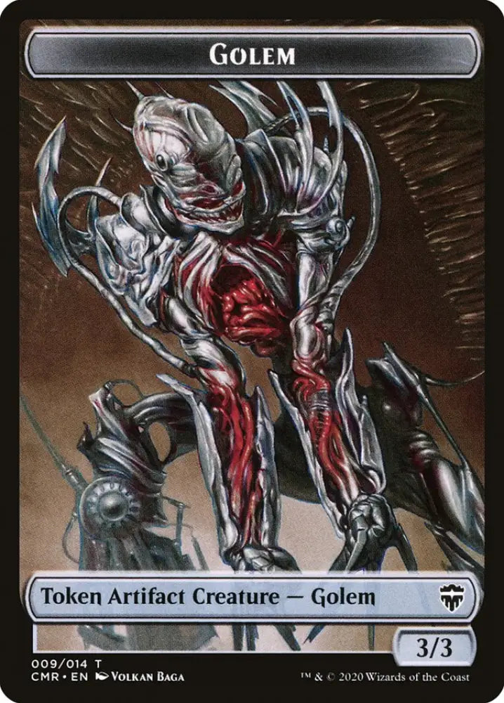 Golem Token [Commander Legends Tokens] - MTG Single