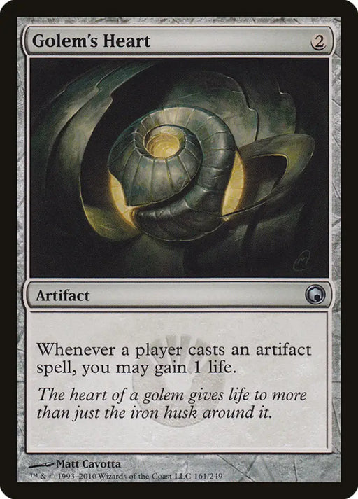 Golem’s Heart [Scars of Mirrodin] - MTG Single