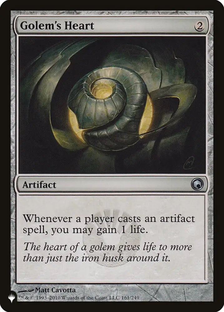 Golem’s Heart [The List] - MTG Single