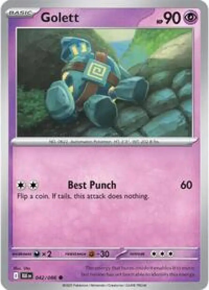 Golett (042/086) [SV: Black Bolt]