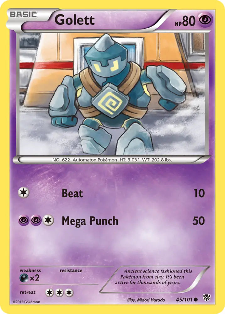 Golett (45/101) [Black & White: Plasma Blast] - Pokemon Single