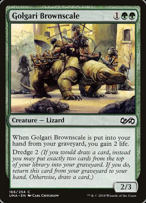 Golgari Brownscale [Ultimate Masters] - MTG Single