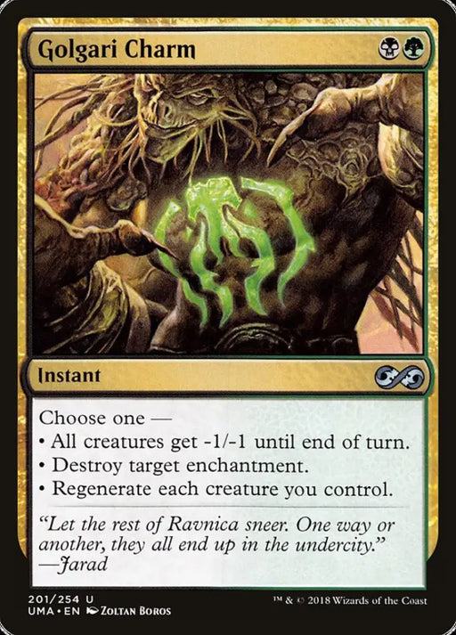 Golgari Charm [Ultimate Masters] - MTG Single