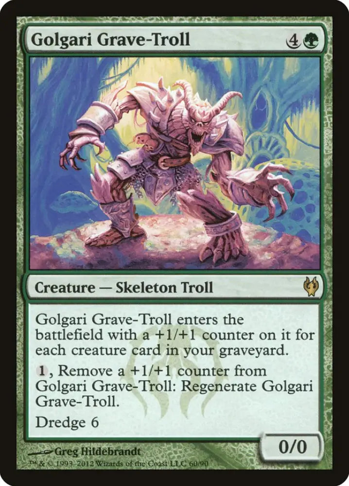 Golgari Grave-Troll [Duel Decks: Izzet vs. Golgari] - MTG Single