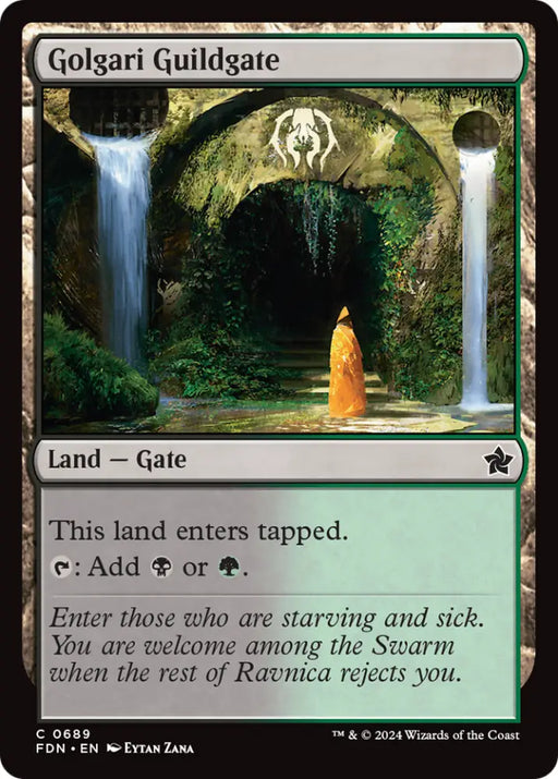 Golgari Guildgate [Foundations] - MTG Single