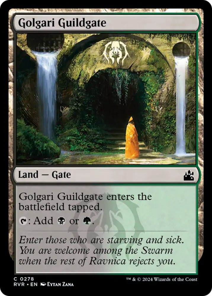 Golgari Guildgate [Ravnica Remastered] - MTG Single