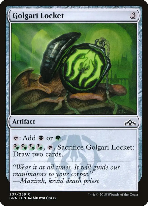 Golgari Locket [Guilds of Ravnica] - MTG Single