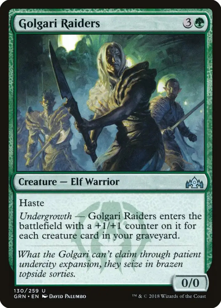 Golgari Raiders [Guilds of Ravnica] - MTG Single