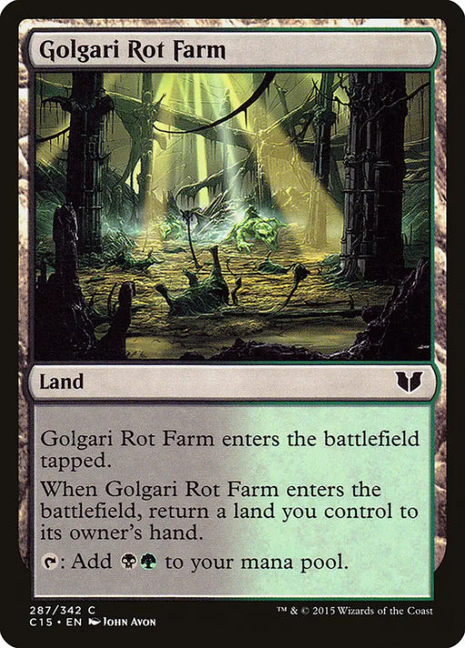Golgari Rot Farm [Commander 2015] - MTG Single