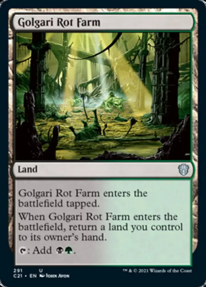 Golgari Rot Farm [Commander 2021] - MTG Single