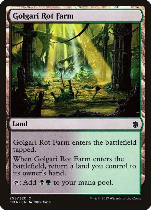 Golgari Rot Farm [Commander Anthology] - MTG Single