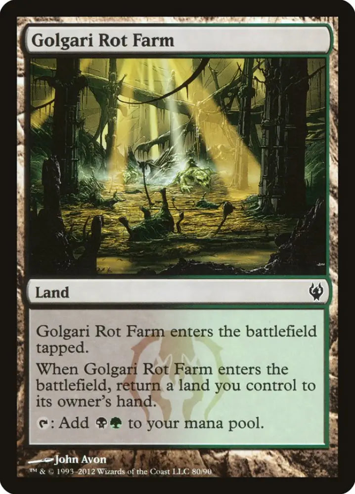 Golgari Rot Farm [Duel Decks: Izzet vs. Golgari] - MTG Single