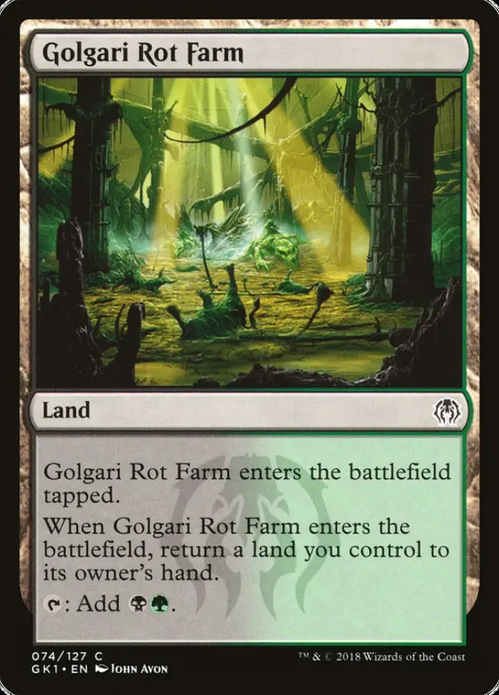 Golgari Rot Farm [Guilds of Ravnica Guild Kit] - MTG Single