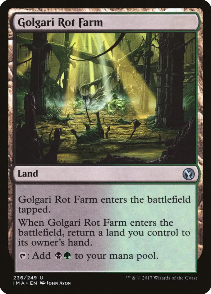 Golgari Rot Farm [Iconic Masters] - MTG Single