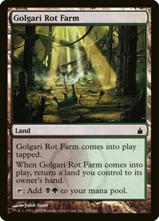 Golgari Rot Farm [Ravnica: City of Guilds] - MTG Single