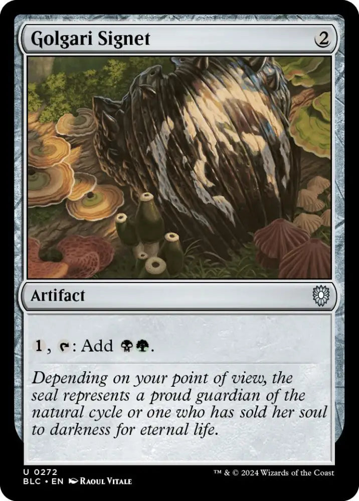 Golgari Signet [Bloomburrow Commander] - MTG Single