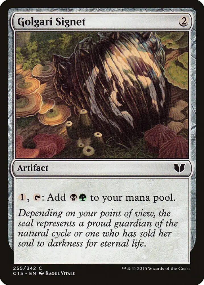 Golgari Signet [Commander 2015] - MTG Single