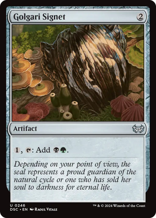 Golgari Signet [Duskmourn: House of Horror Commander] - MTG Single