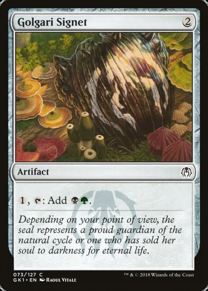 Golgari Signet [Guilds of Ravnica Guild Kit] - MTG Single