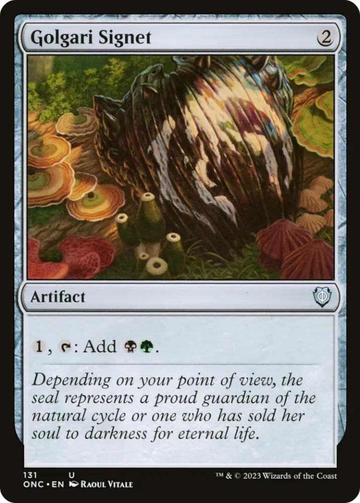 Golgari Signet [Phyrexia: All Will Be One Commander] - MTG Single