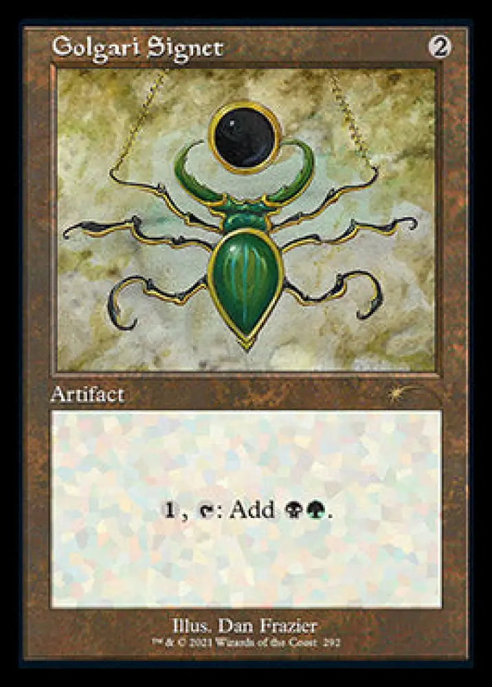 Golgari Signet (Retro) [Secret Lair Drop Series] - MTG Single