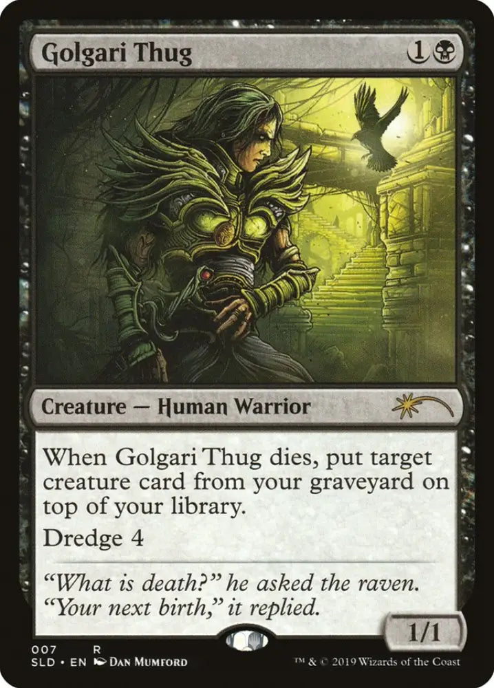 Golgari Thug [Secret Lair Drop Series] - MTG Single