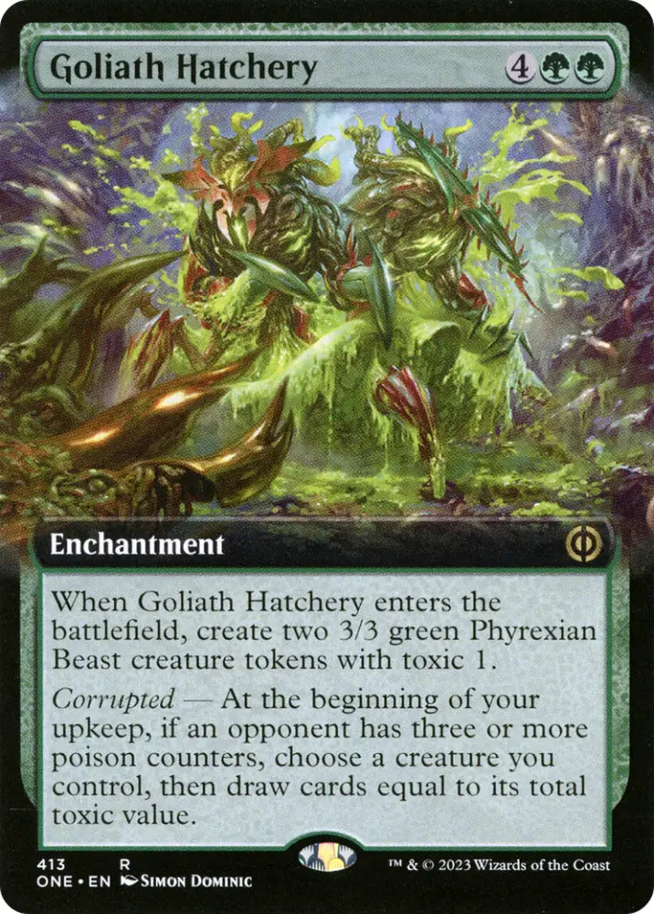 Goliath Hatchery (Extended Art) [Phyrexia: All Will Be One] - MTG Single