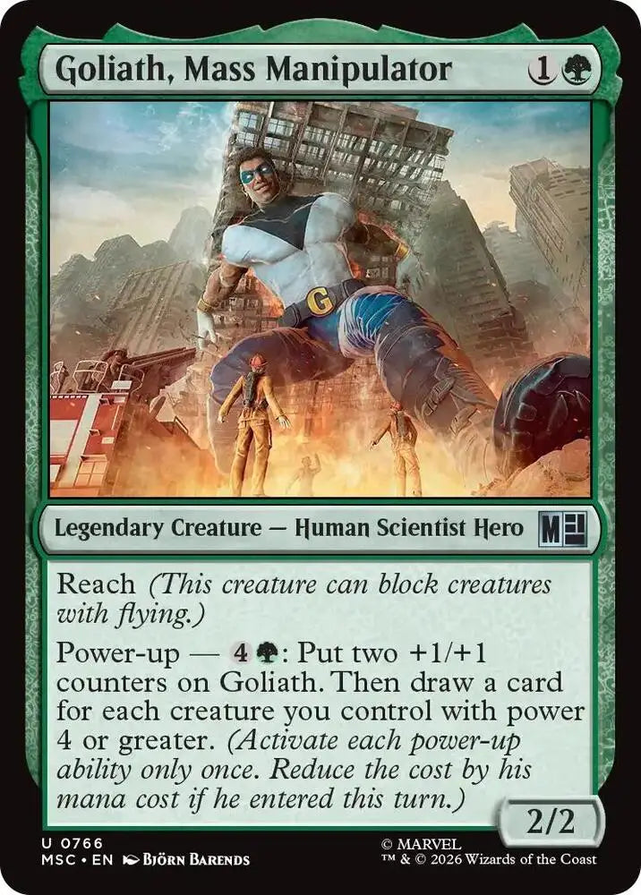 Goliath, Mass Manipulator (766) [Marvel Super Heroes Commander]